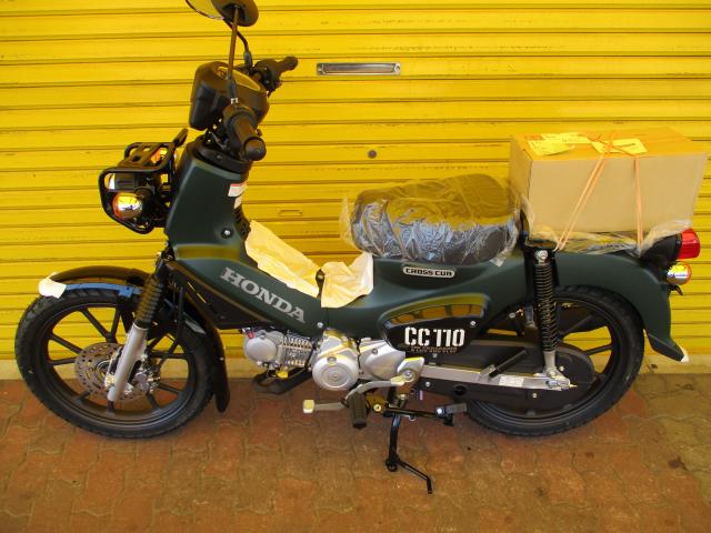 ホンダ クロスカブ110 遠方では売ればい終わり 新車2年正規店保証