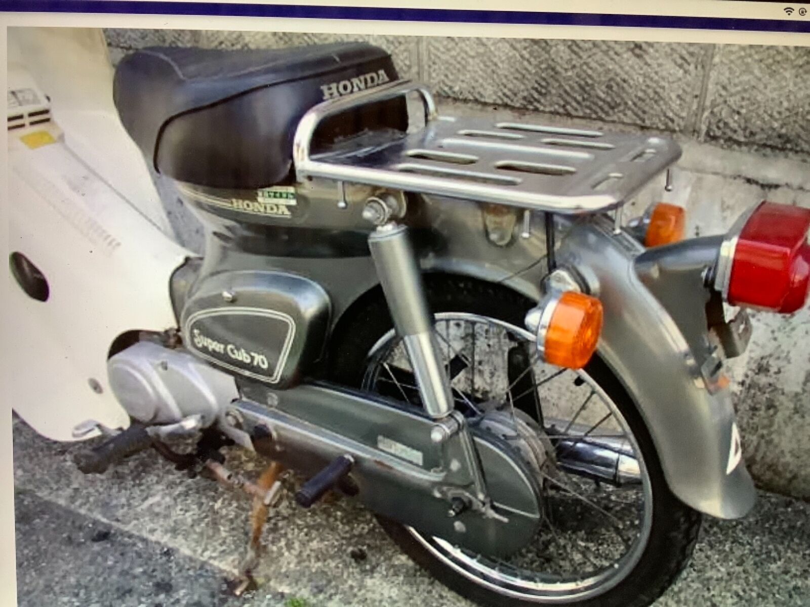 ホンダ スーパーカブ70 1986年モデル カブ70デラックス、バッテリー