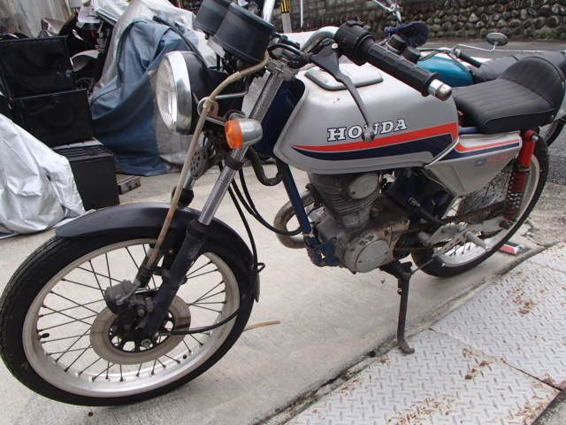 CB125JX プチカスタム 不動 最終値下げ(12月まで) ホンダ CB125JX カスタム 希少 ベース車両 管理番号AE 1F - ツジモト