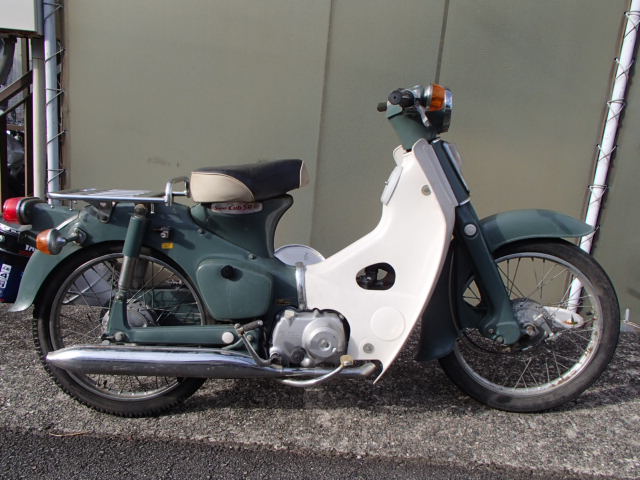 ホンダ スーパーカブ50 6V 行灯カブ C50 行灯モデル レトロ ワン