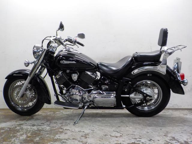 ヤマハ ドラッグスター1100クラシック アキャリア付きバックレスト  