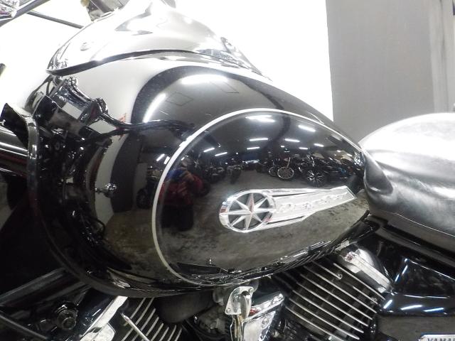 ドラッグスター1100クラシック　タンク　ブラック 有限会社ガレージT&F / ドラッグスター1100 ストレッチタンクKIT