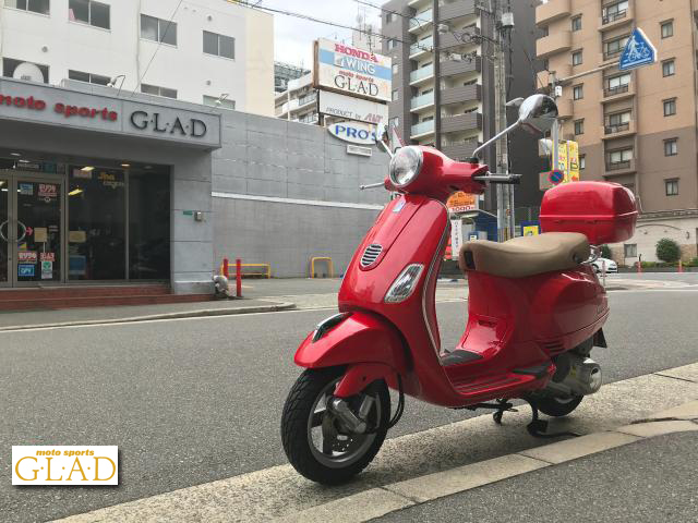 ベスパ LX125 ie 3V ワンオーナー 純正リアボックス - モトスポーツ