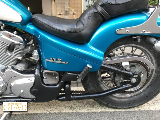 ホンダ スティード400 VLX・フロントタイヤ新品・前後ブレーキ