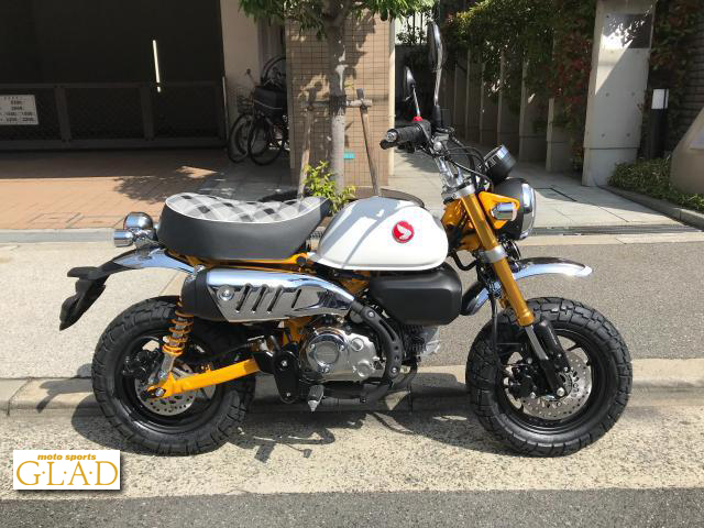 HONDA モンキー125 ABS無 ホイール 前後 ブレーキディスク付 ホンダ モンキー125 ・最新2026年モデル・5速ミッション・ABS
