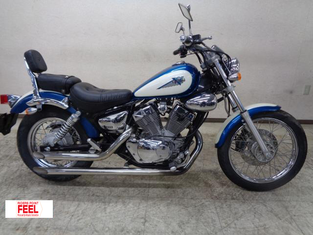 ヤマハ XV250ビラーゴ ツートンカラー マフラーカスタム フラット ヤマハ XV250ビラーゴ ツートンカラー マフラーカスタム フラット