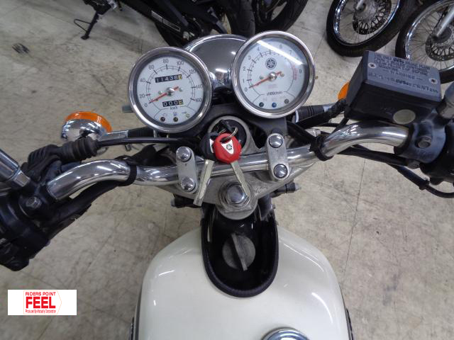 ヤマハ SR400 インジェクションモデル ノーマル車 RH03J 赤キー