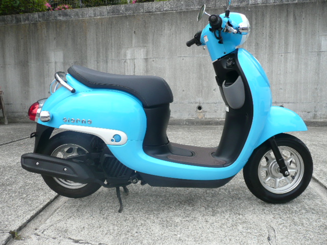 　ホンダ　ジョルノ　50㏄　中古車　走行8826㎞　ブルー