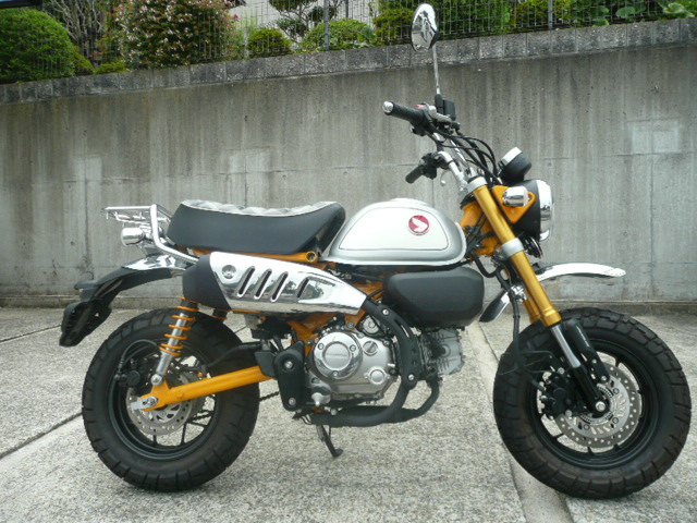 　モンキー125　中古車　ワンオーナー　当店販売車両　走行距離少なめ