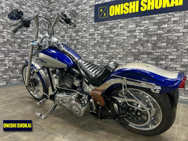 ハーレーダビッドソン FXSTC ソフテイルカスタム ホットランマフラー