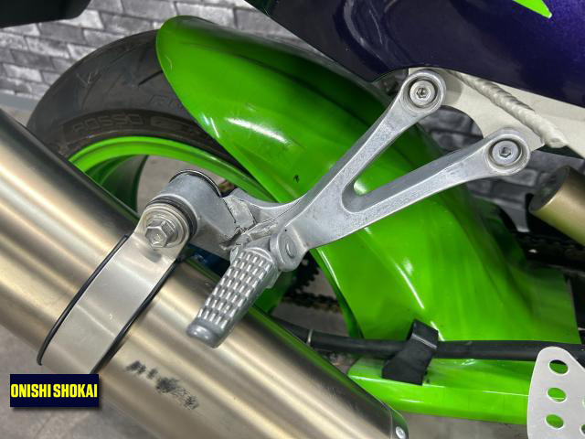 カワサキ ZX-9R ノジママフラー 社外バックステップ | 大西商会