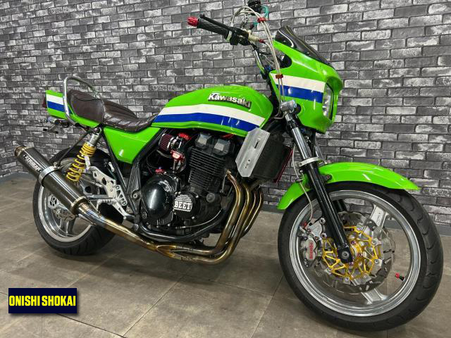カワサキ ZRX400 ストライカーマフラー ウオタニSP2 前後ブレンボ