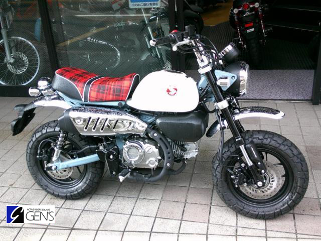 ホンダ モンキー125 2025年モデル・3cmローダウンチェック柄