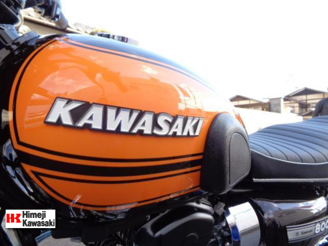カワサキ W800 ファイナルエディション 社外マフラー付き ノーマル