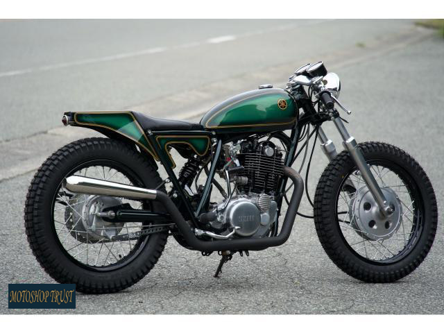 ヤマハ SR500 カフェレーサー ヤマハ SR500 400 1982のカフェレーサーカスタム・モトガレージライフ